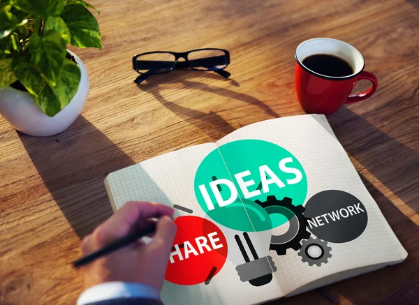 Unternehmer und Ideen Innovation — Stockfoto