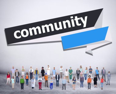 çeşitlilik insanlar birlikte ayakta