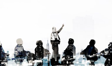 Toplantıdaki iş adamları