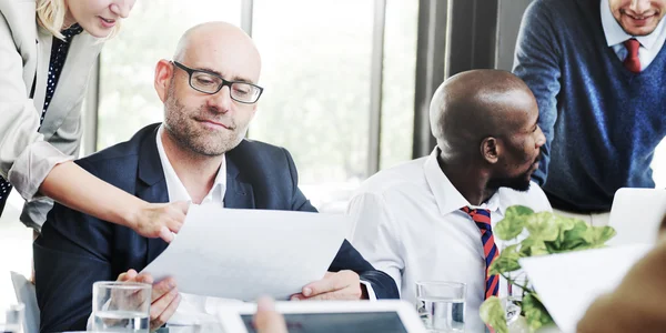 Mensen die werkzaam zijn Concept — Stockfoto