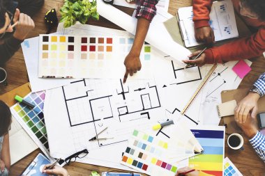 Toplantıda çalışma iş adamları