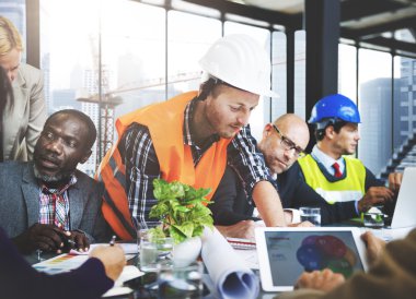 Mimarlar ve tasarımcılar çalışma 