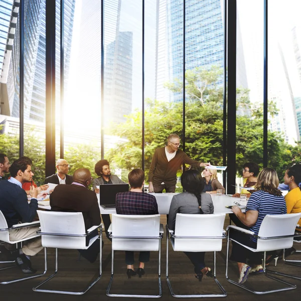 Diversidade Pessoas Brainstorming — Fotografia de Stock