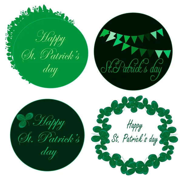 Collection pour la Saint Patrick — Image vectorielle