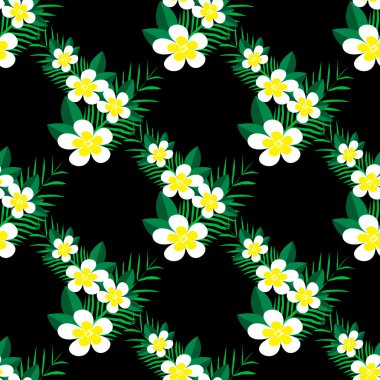 hibiscus çiçek Dikişsiz desen