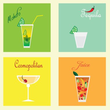 Dört günü koleksiyonuyla: mohito, tekila, kozmopolit ve suyu