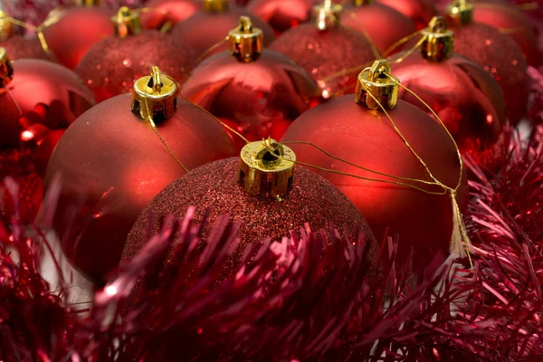 Noel ağacı baubles dekorasyon. — Stok fotoğraf