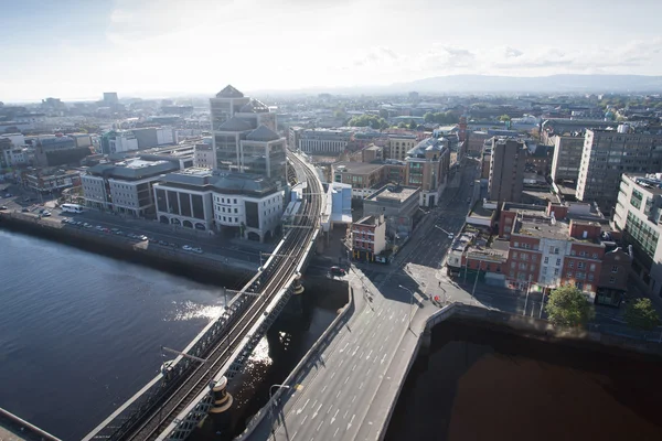 Dublin-Skyline Stockbild
