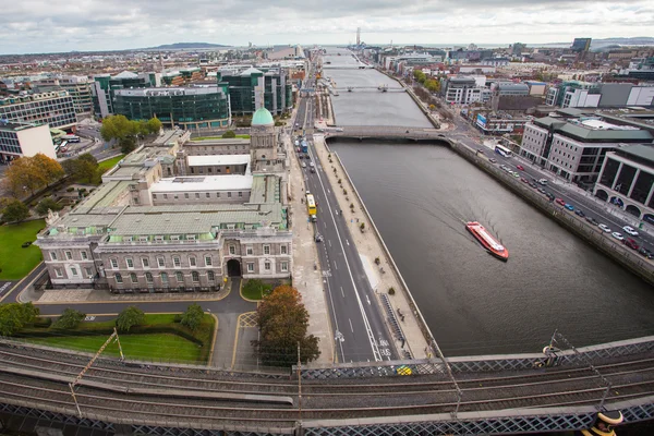 Skyline Kota Dublin — Stok Foto