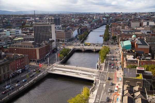 Skyline Kota Dublin — Stok Foto
