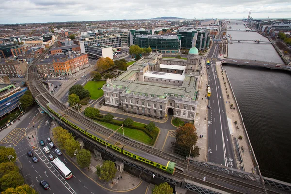 Skyline dublin — Foto de Stock