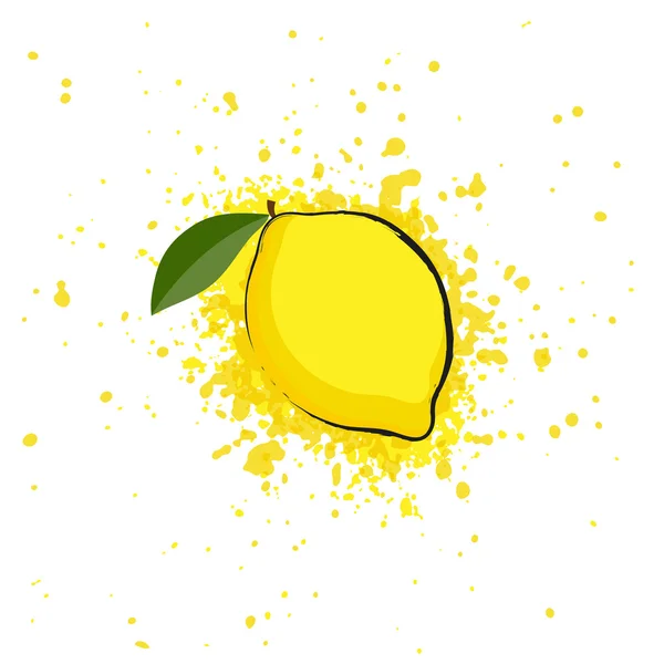 Citron — Stockový vektor