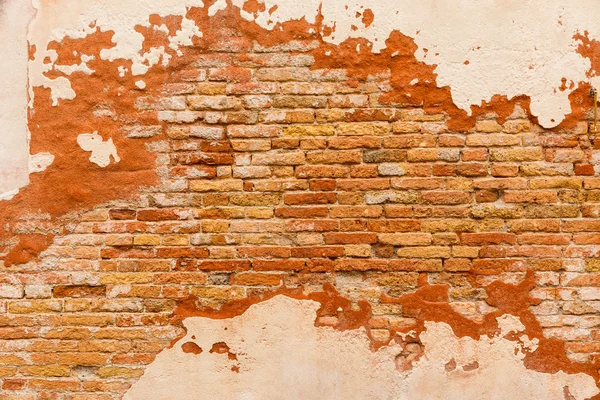 Doku eski tuğla duvar sıva