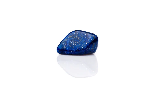Güzel mavi lapis lazuli taş taş izole