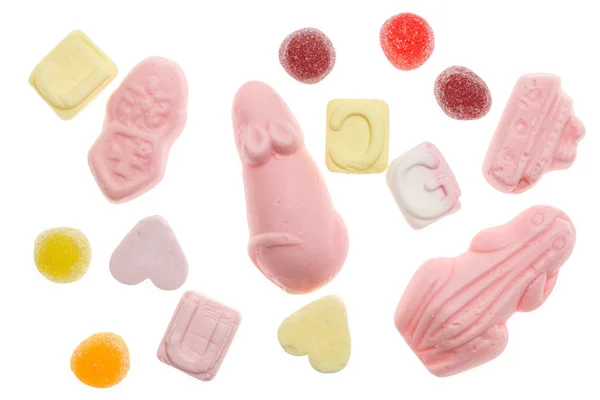 Renkli çeşitli şeker Sinterklaas