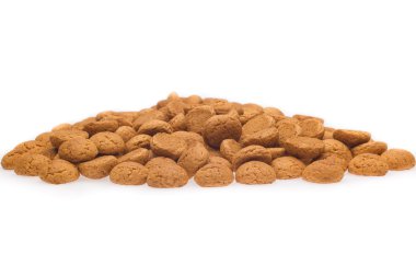 Çok pepernoten Sinterklaas pepernoten Önden Görünüm izole