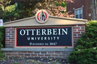 Westerville, Ohio, 15 Ekim 2019 Otterbein Üniversitesi Westerville, Ohio 'da bulunan özel bir sosyal bilimler üniversitesidir. Sergide 74 büyük ve 44 küçük öğrencinin yanı sıra sekiz lisansüstü eğitim programı sunuluyor. 