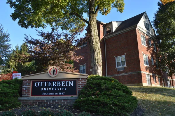 Westerville Ohio Oktober 2019 Otterbein University Een Particuliere Hogeschool Voor — Stockfoto