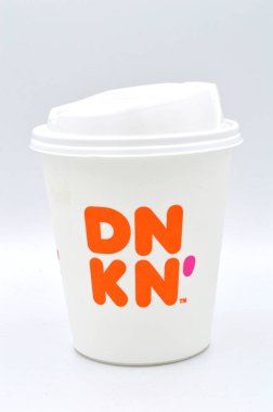 Columbus, Ohio 13 Ekim 2019: Baskin Robbins / Dunkin Donut Kooperatifi.