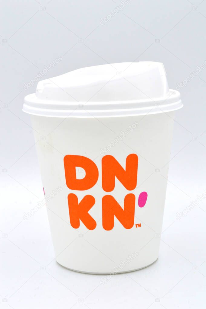 Columbus, Ohio October 13, 2019: Baskin Robbins/ Dunkin Donuts Co-Operative.
