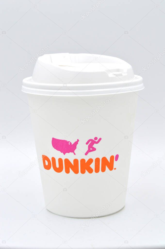Columbus, Ohio October 13, 2019: Baskin Robbins/ Dunkin Donuts Co-Operative.