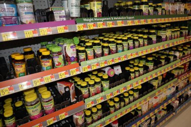 Columbus Ohio 26 Kasım 2020 Vitamin çeşitliliği sergileniyor.