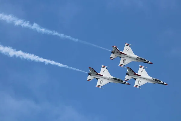 Cleveland Usa Agosto 2019 Cleveland National Air Show Con Los —  Fotos de Stock