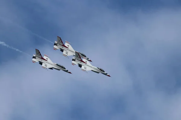 Cleveland Usa Agosto 2019 Cleveland National Air Show Con Los —  Fotos de Stock