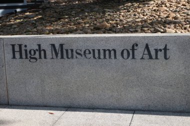 Atlanta, GA 26 Mayıs 2020 Atlanta 'da bulunan Yüksek Sanat Müzesi, ABD' nin güneydoğusunda sivil haklar belgeleriyle bilinen önde gelen bir sanat müzesidir..