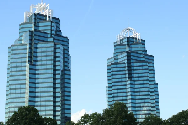 Atlanta 애틀랜타 다운타운에 2020 꼭대기에 상징적 왕관때문에 사랑을 빌딩으로 알려져 — 스톡 사진