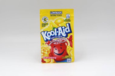 Columbus Ohio 5 Aralık 2020 Kool-Aid Limonata İçeceği
