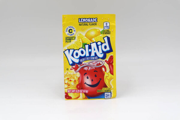 Columbus Ohio December 5, 2020 Kool-Aid Lemonade Flavored Drink