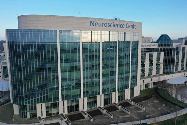 Columbus Ohio December 2020 Ohio Health Neuroscience Center Also Represents — Stok Foto