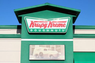 Burbank CA 29 Ekim 2020 Krispy Kreme Donutları
