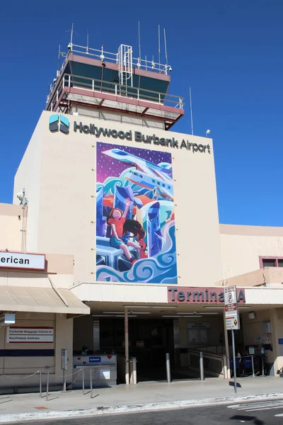 Burbank Oktober 2020 Hollywood Burbank Airport — Stockfoto