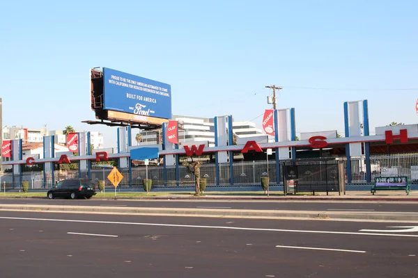 Venice California 29 Ekim 2020 Retro Drive Thru Oto Yıkama.