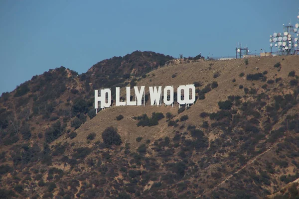 Лос Анджелес Калифорния Октября 2020 Года Знак Голливуда — стоковое фото