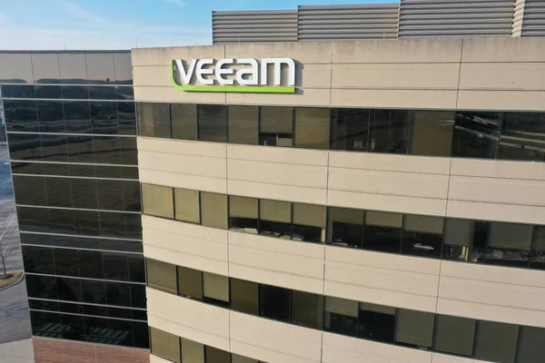 Polaris Ohio Janeiro 2021 Veeam Software — Fotografia de Stock