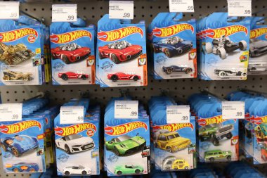 Columbus Ohio 16 Aralık 2020 Hot Wheels Oyuncak Arabaları