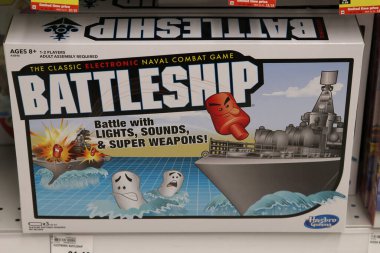 Columbus Ohio 16 Aralık 2020 Hasbro Savaş Gemisi Oyunu.