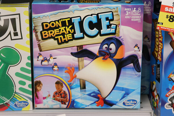 Columbus Ohio December 16, 2020 Hasbro Don't Break the Ice Game.