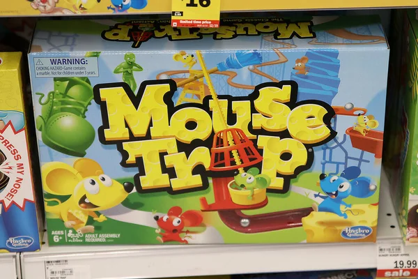 Columbus Ohio Dicembre 2020 Hasbro Mouse Trap Gioco Tavolo — Foto Stock