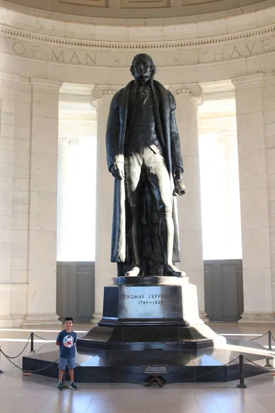 Washington Czerwca 2021 Thomas Jefferson Memorial — Zdjęcie stockowe