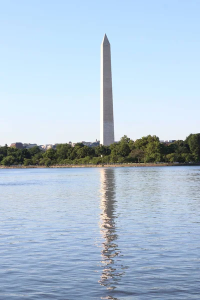 Washington Usa March 2019 Washington Monument Reflecting Pool Washington Usa — Stock Photo, Image