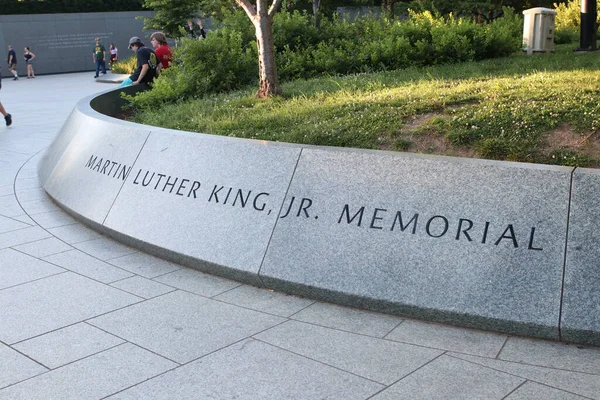 Washington Haziran 2021 Martin Luther King Anıtı — Stok fotoğraf