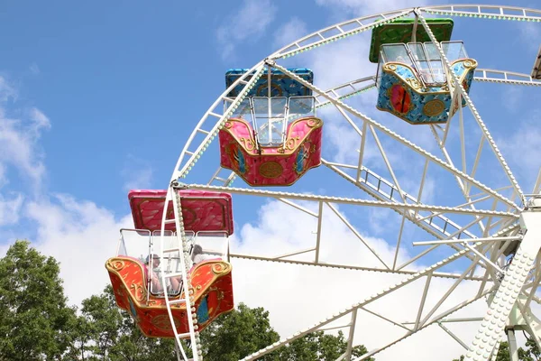 Pickerington Ohio Июля 2021 Года Picktown Pooloza Festival Ferris Wheel — стоковое фото