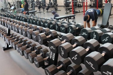 Columbus, Ohio 12 Ağustos 2021 Spor Salonu.