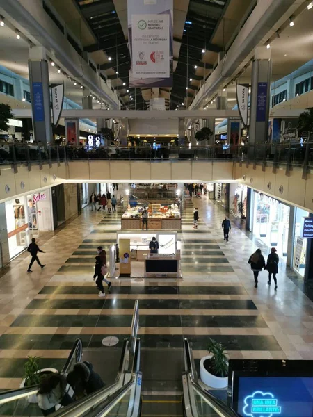 Interior Del Centro Comercial Gavia Ampliación Vallecas Madrid — Foto de Stock