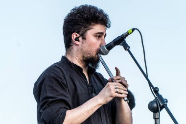 Cosalda, Madrid, İspanya. 7 Haziran 2019. Rock grubu Debler 'ın konseri, Cosalda şenliklerinde Mago de Oz' un açılışını yapacak..