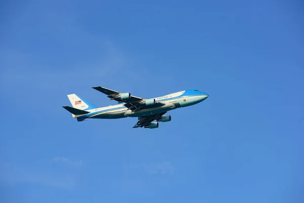 Cape Canaveral, Florida, USA - MAY 30, 2020: The presidents aircraft of the USA. — Stock Photo, Image